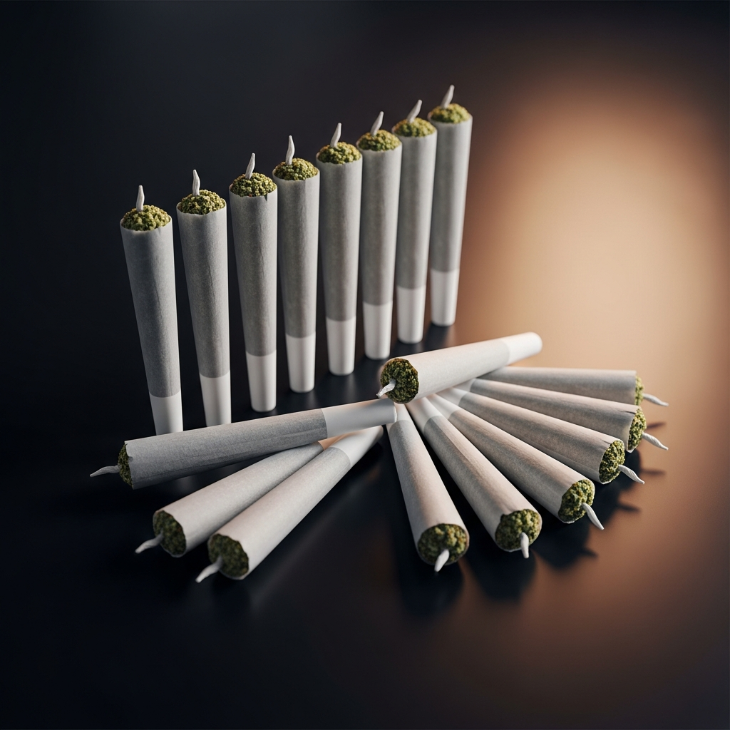 pre-roll reference for Box Bloom Stix Preroll Joints AAA Bulk 20 Pk